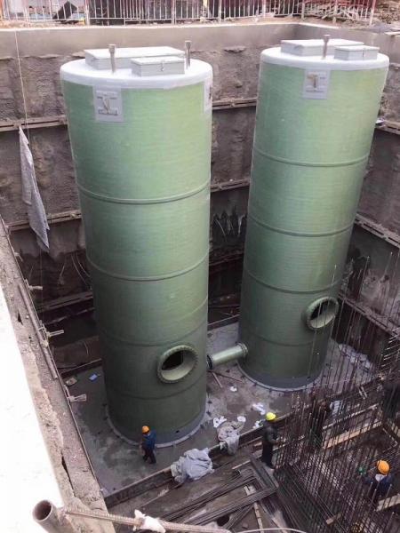 宜春重庆OPPO智能生态科技园安装一体化污水提升泵