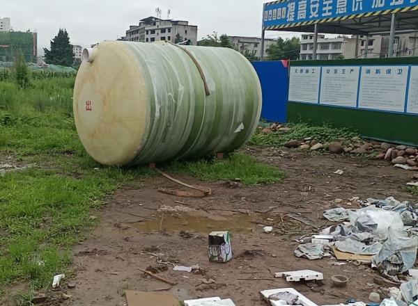 宜春遂宁船山区10立方玻璃钢化粪池项目